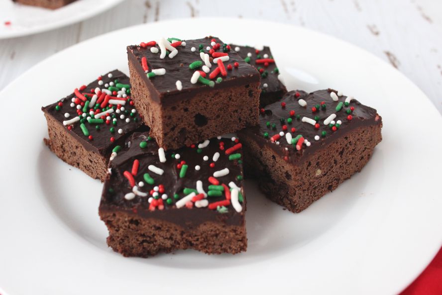 Gluten-free Christmas Brownies Recipe (using KitKat Festive Friends)