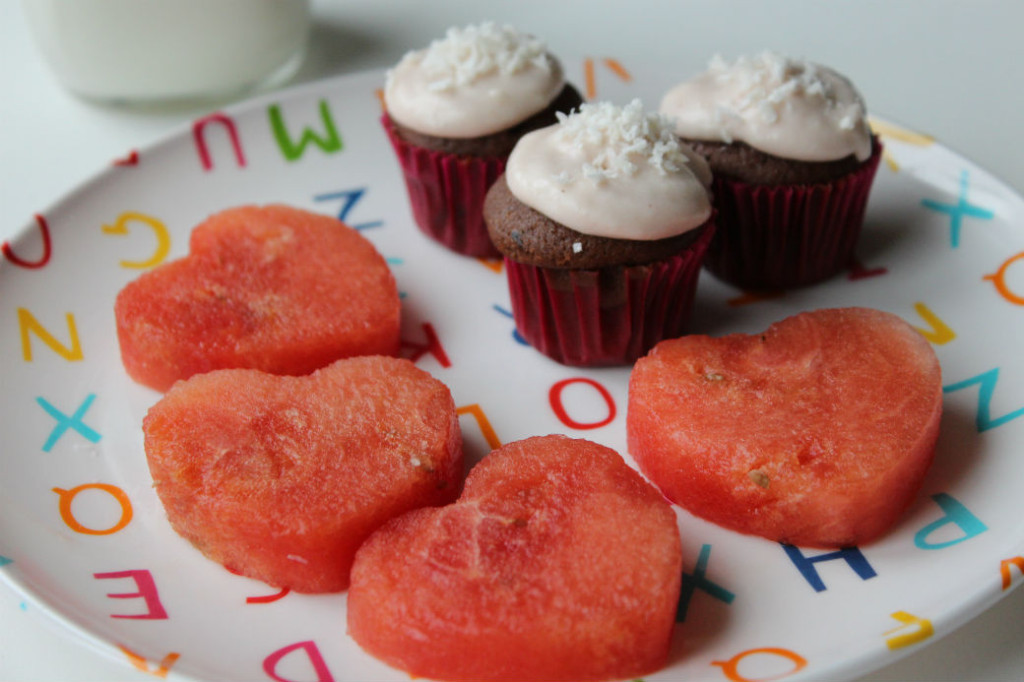 watermelon hearts and cupcakes2