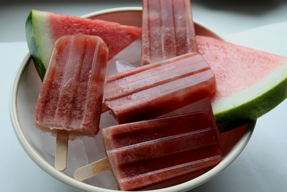 watermwelon popsicles