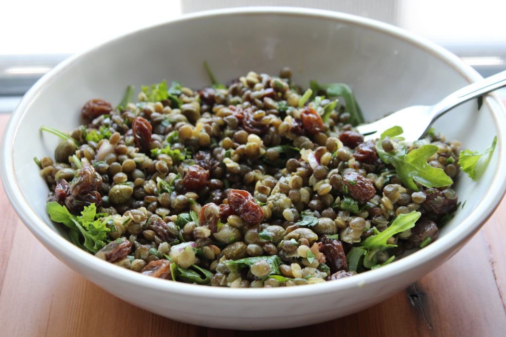 The Best Lentil Salad Ever